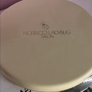 Ladybug Salon Compact Makeup Case — Cream